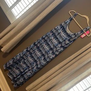 NWT Lilly Pulitzer Martins MIDI Dress in Low Tide Navy